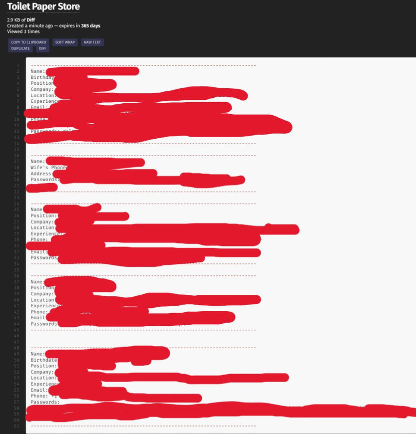 Dander doxxing someone.
